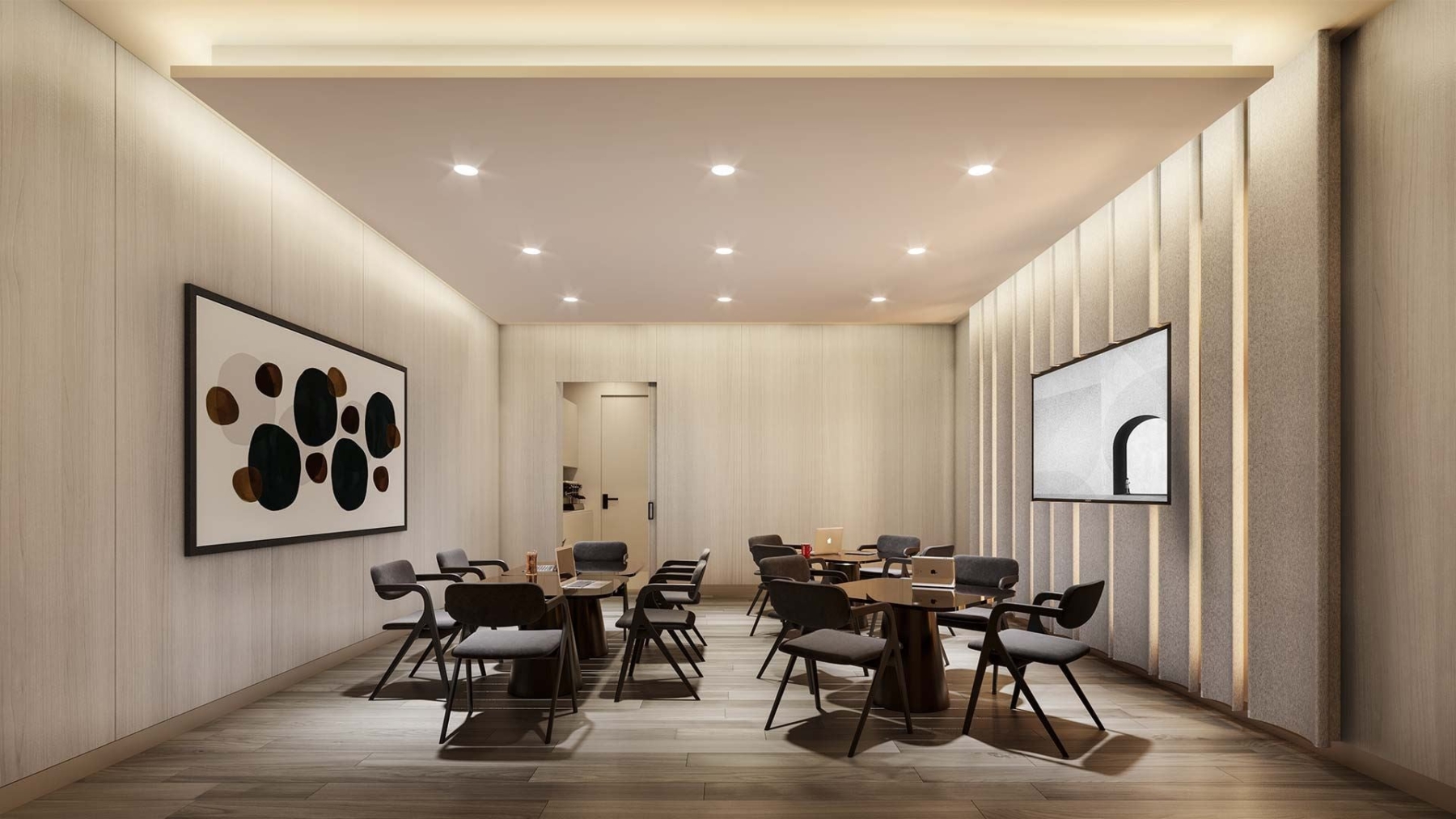 The Dupont Condos multi-purpose room