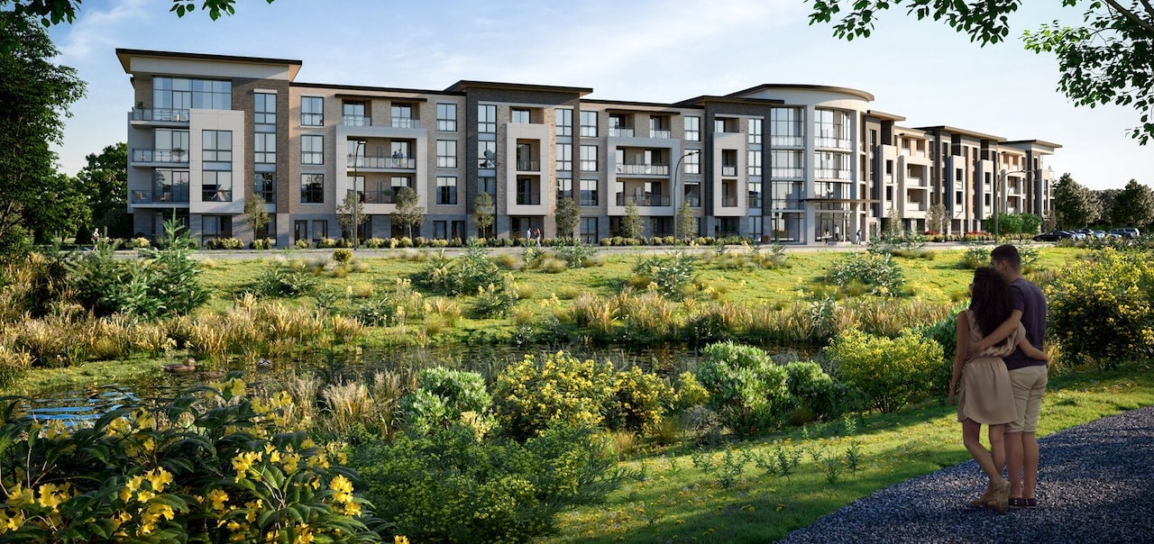 Rendering of Charing Cross Condos exterior
