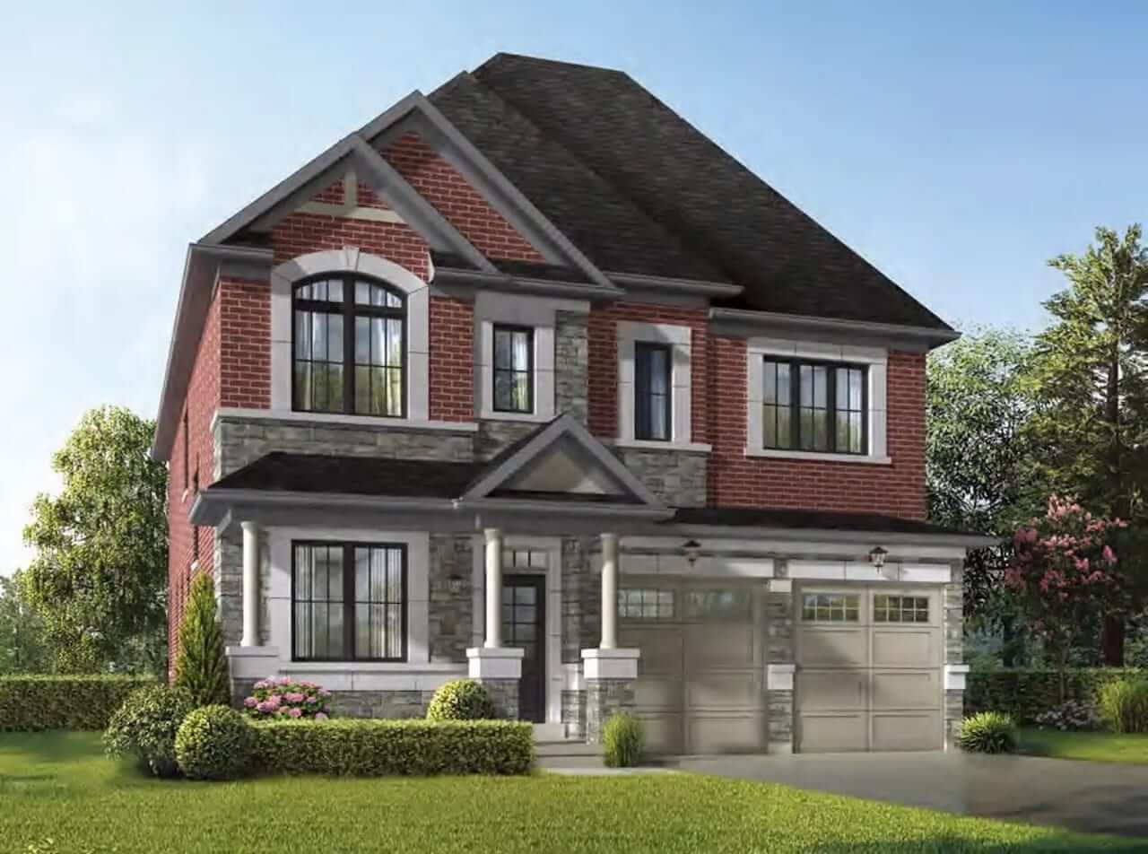 Rendering of Victory Green single family home elevation 3