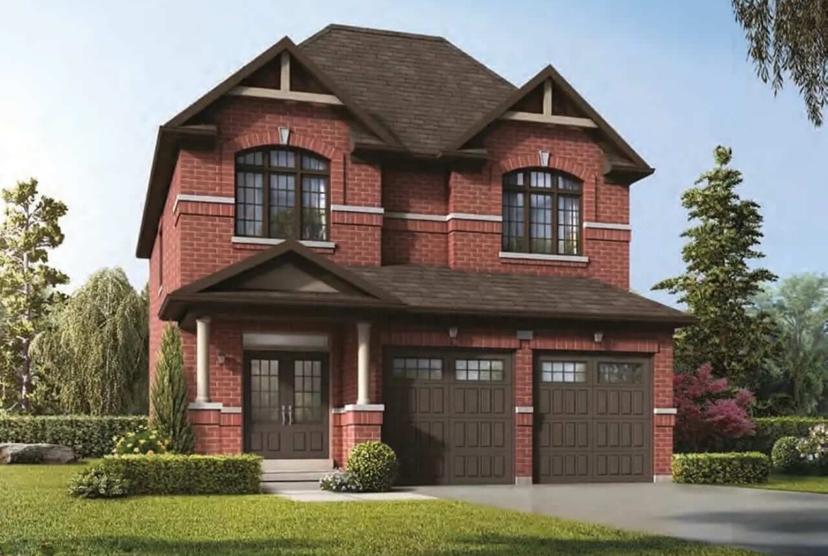 Rendering of Victory Green single family home exterior 2