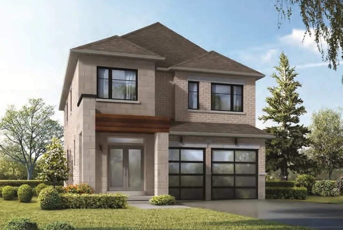 Rendering of Victory Green single family home exterior 3