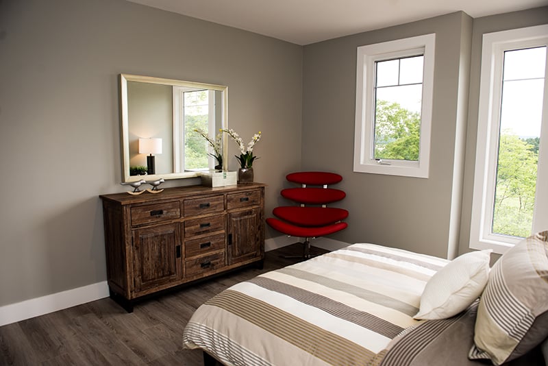 Treetops Condos bedroom with plenty of space