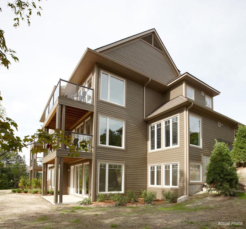 Treetops Condos exterior side view