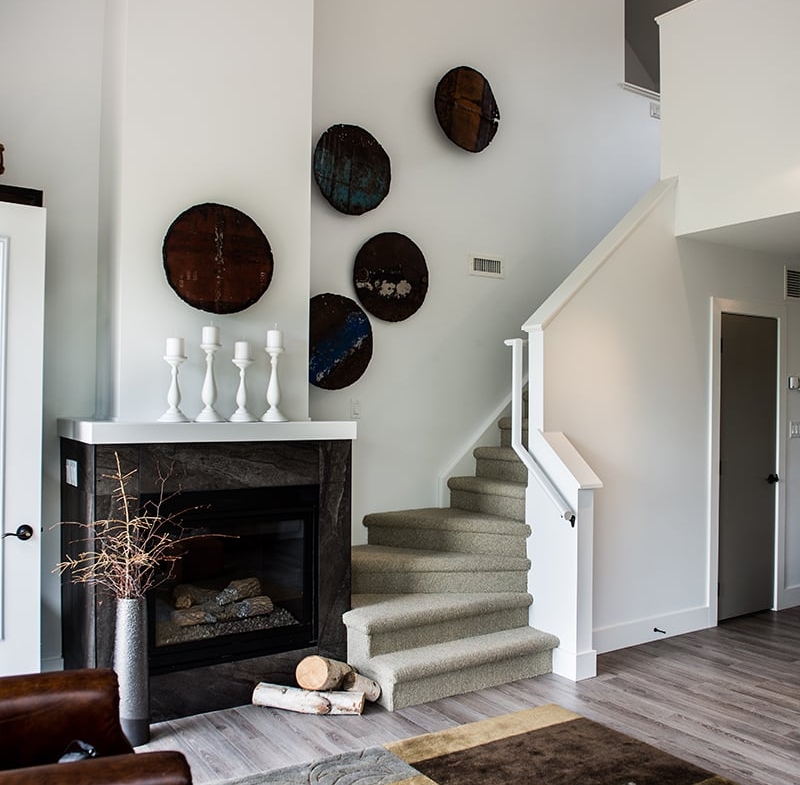 Treetops Condos staircase