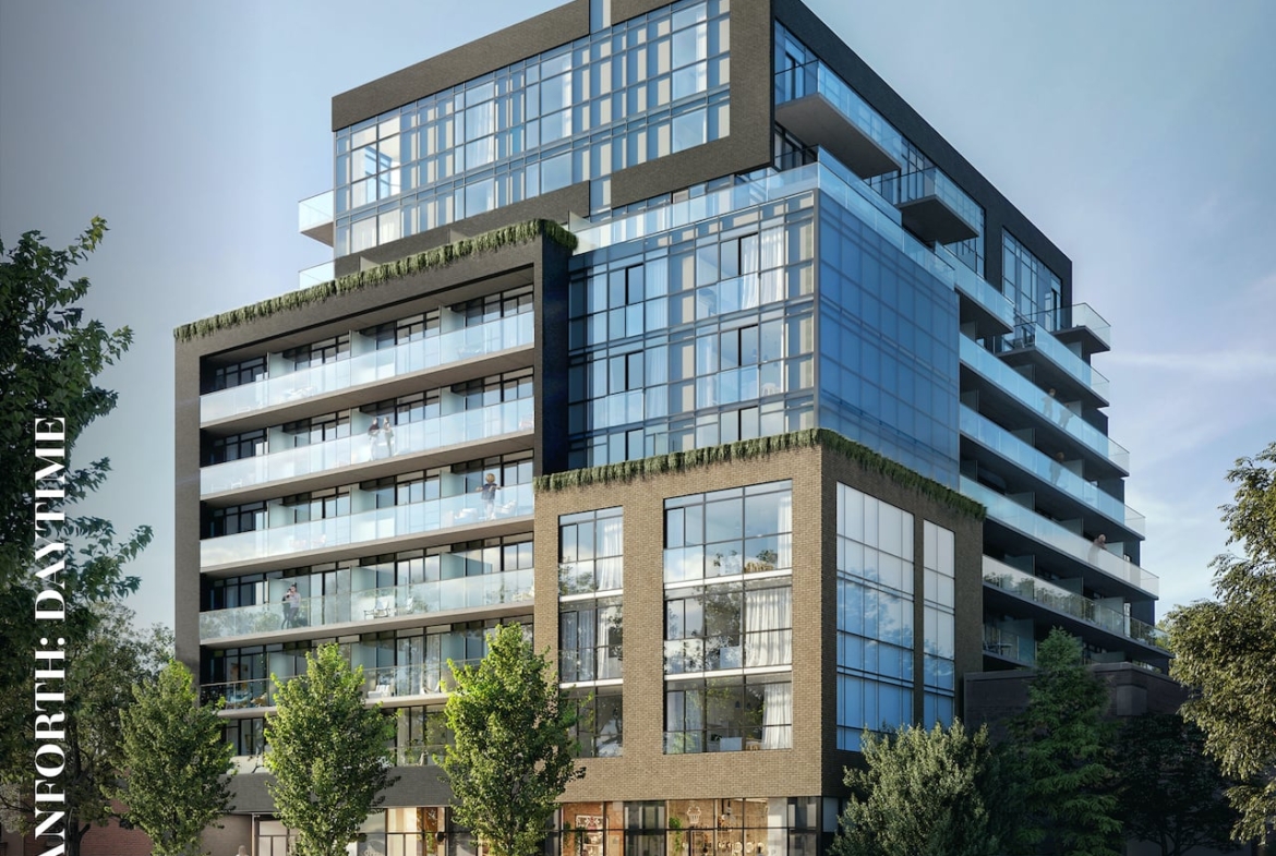 Rendering of Danny Danforth exterior daytime