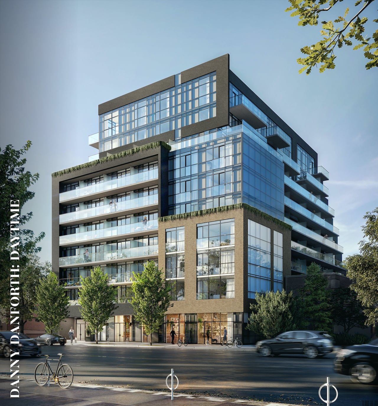 Rendering of Danny Danforth exterior daytime
