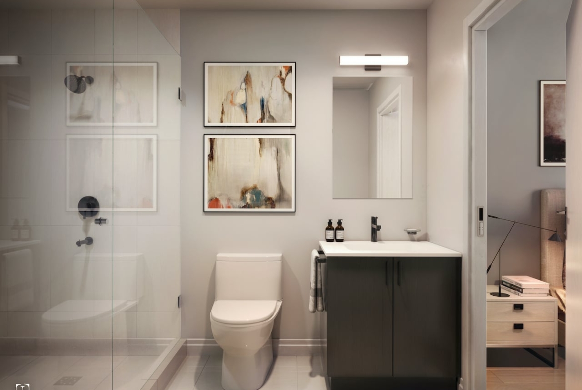 Rendering of Danny Danforth interior ensuite