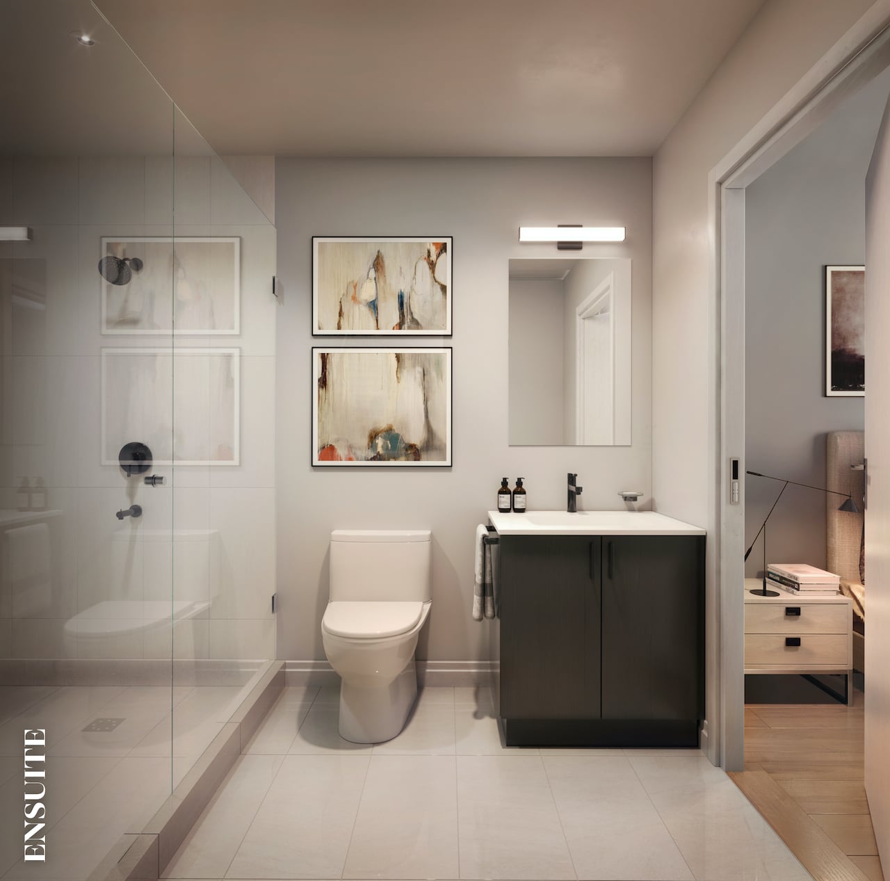 Rendering of Danny Danforth interior ensuite