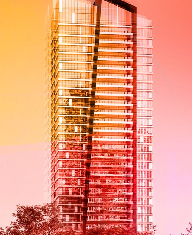 Rendering of LeftBank Condos exterior