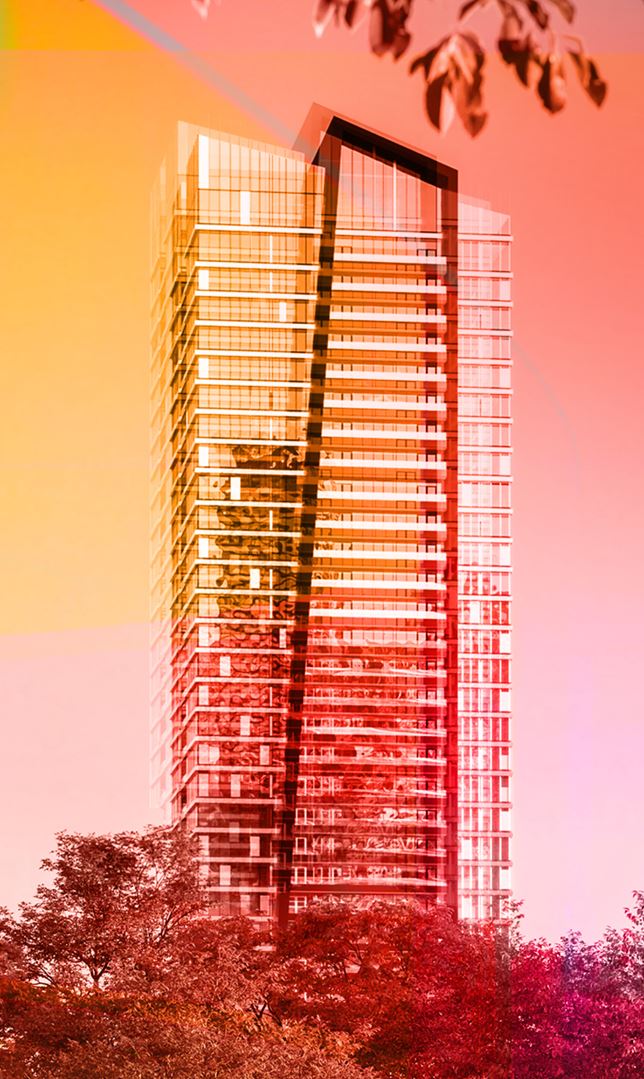 Rendering of LeftBank Condos exterior