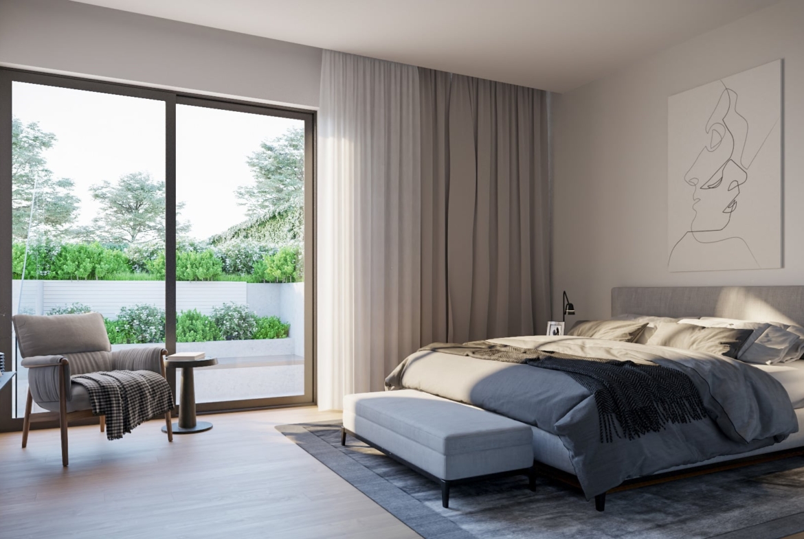 Residences on Keewatin Park suite bedroom