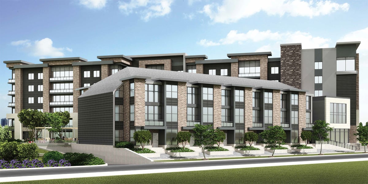 Rendering of SweetLife Townhouses