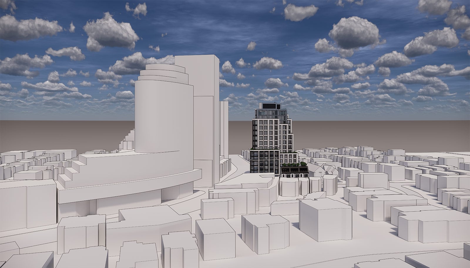 Rendering of 287 Davenport Condos perspective 1