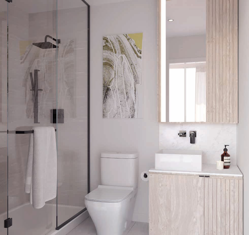 Rendering of 79825 Condos Interior suite bathroom