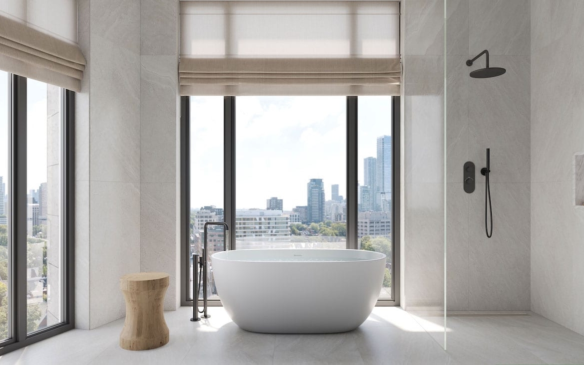 Rendering of The Bedford ensuite tub