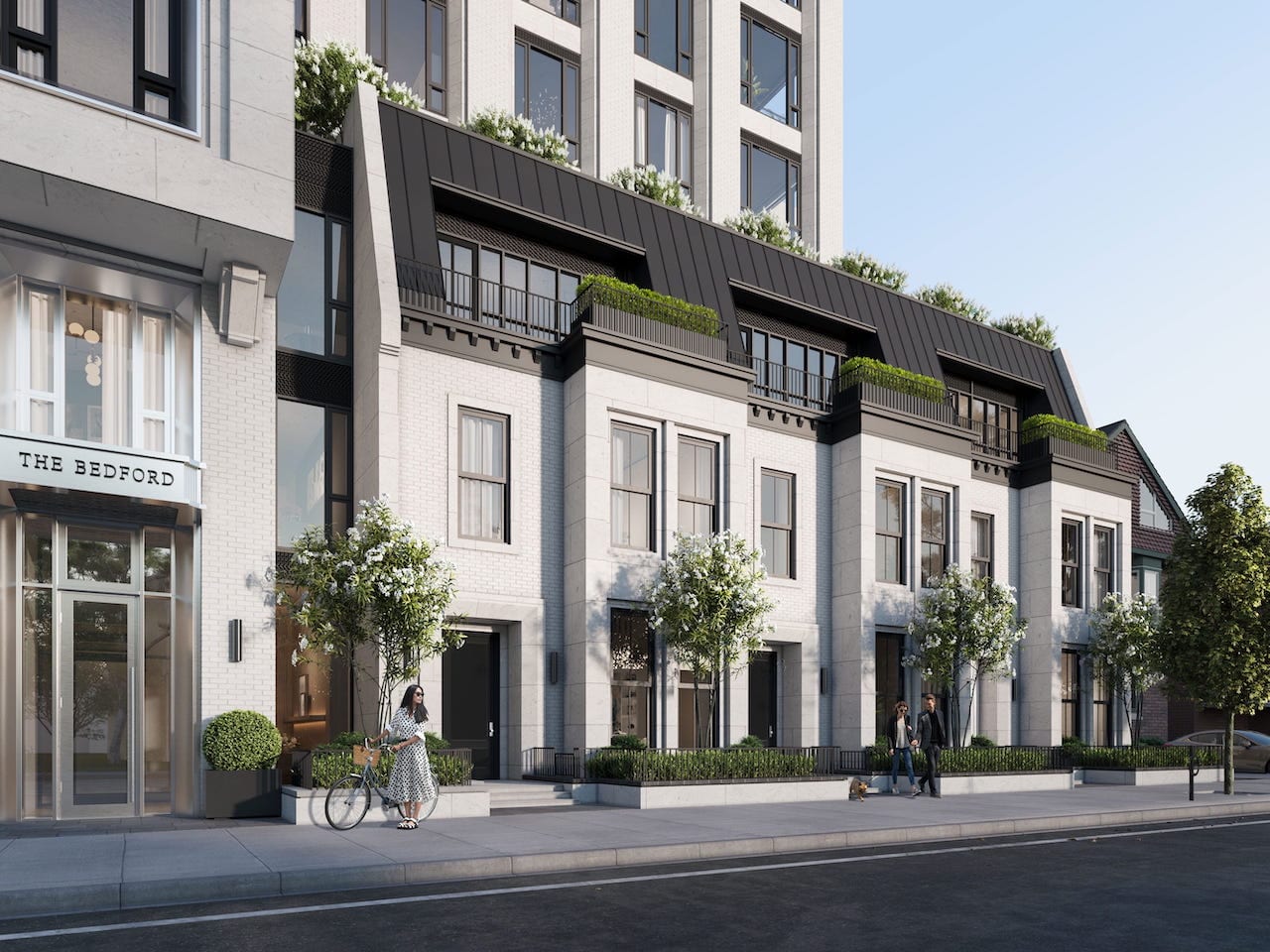 Rendering of The Bedford towhomes
