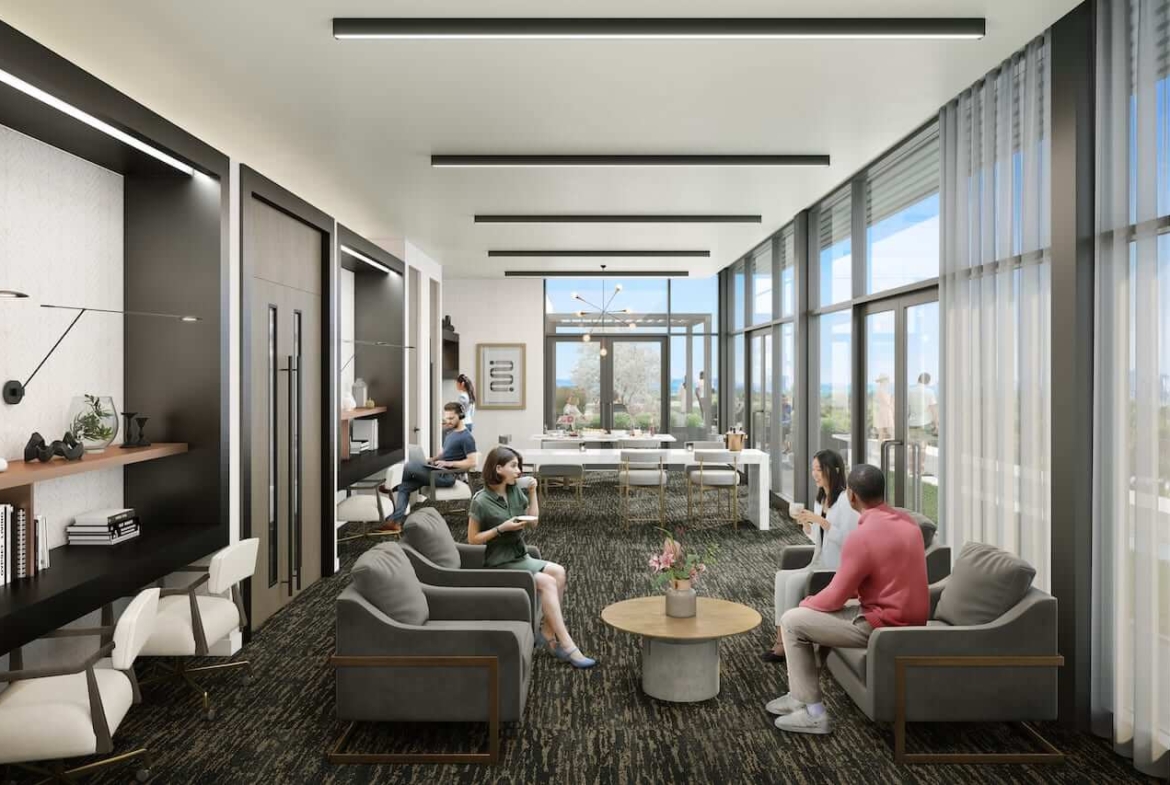 Rendering of Westgate party room