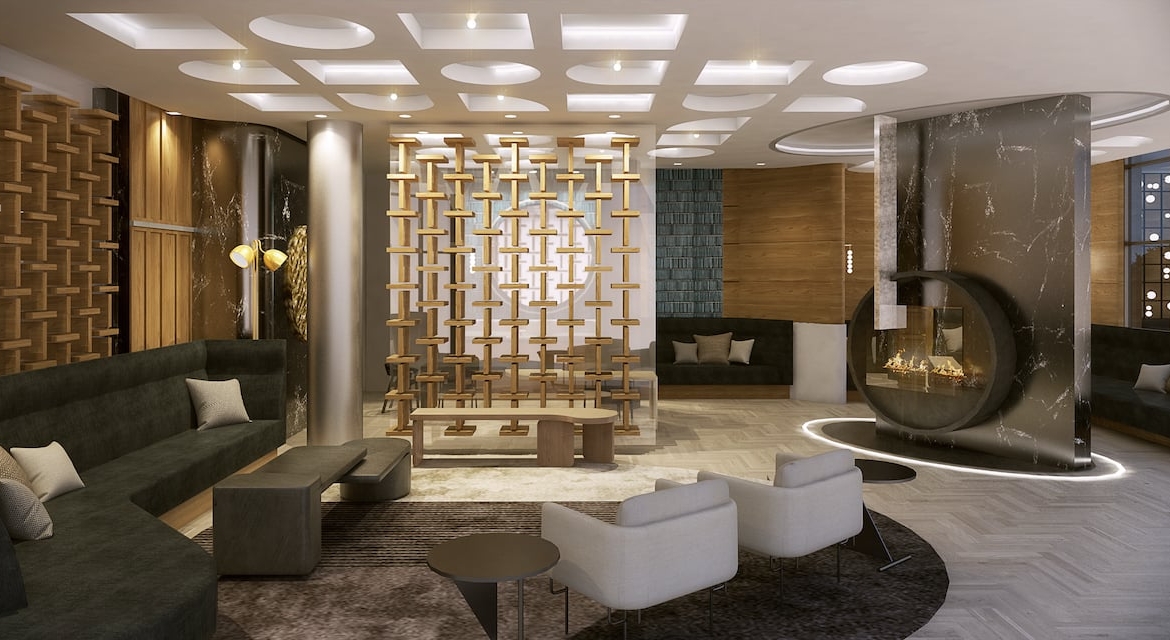 Crest Condos interior party room