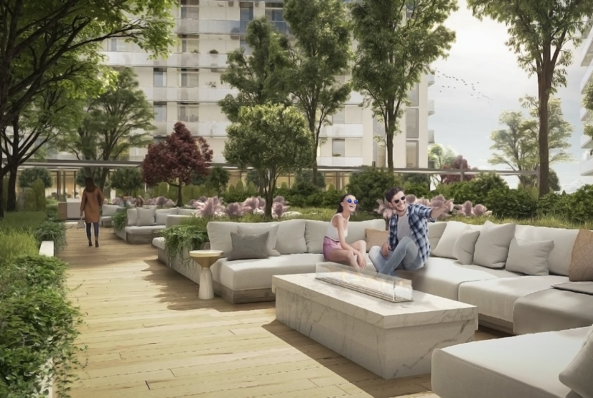 Grand Bell 2 Condos outdoor lounge