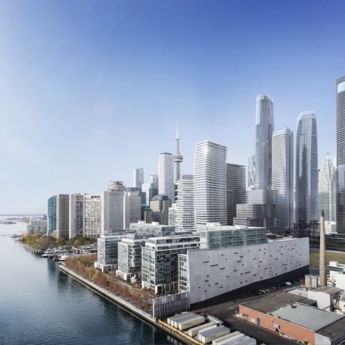 Pier 27 community in Toronto, Ontario, Canada