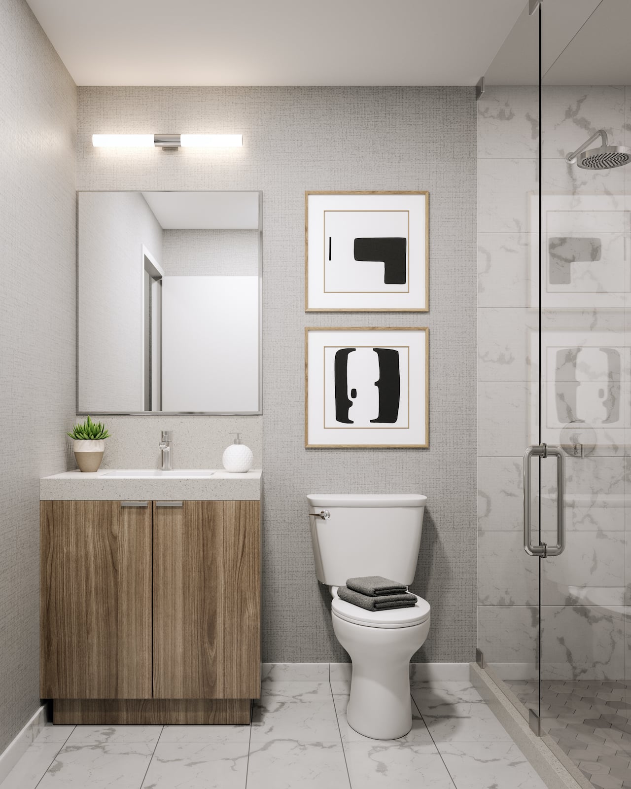 Rendering of The Wilmot Condos Interior ensuite