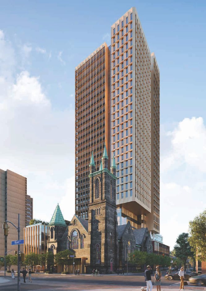 Rendering of Cielo Condos full view exterior