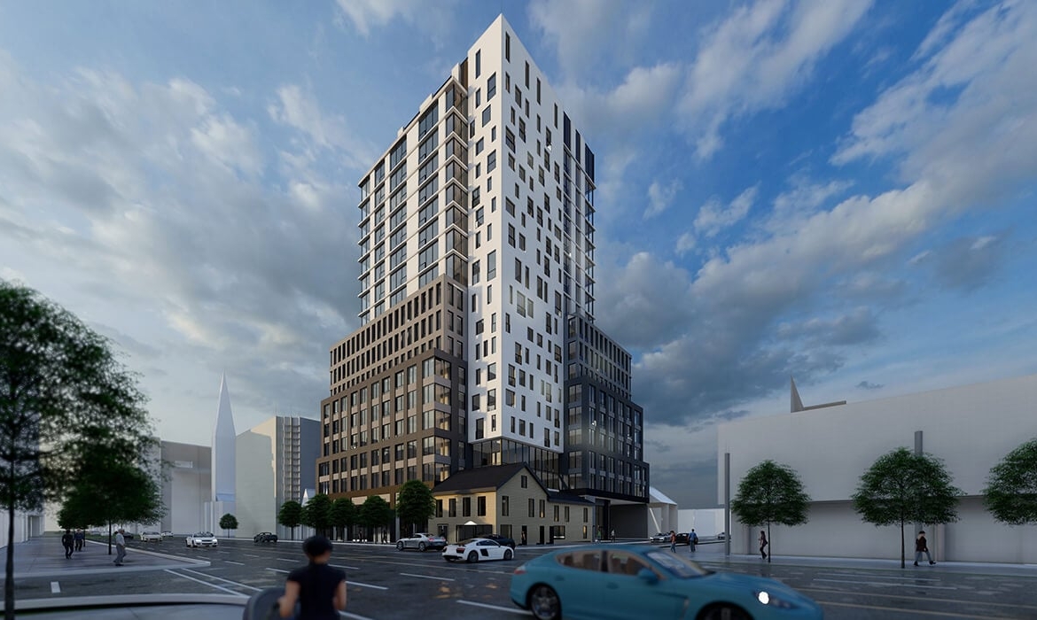Rendering of Bathurst & Richmond Condos exterior