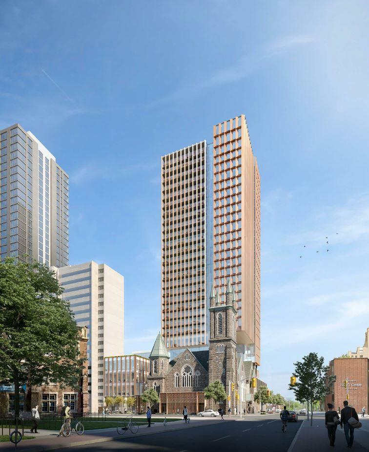 Rendering of Cielo Condos exterior full view