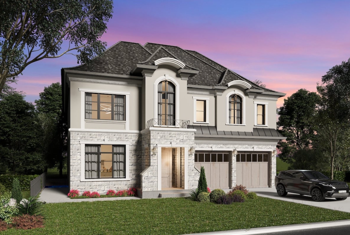Rendering of Upper Vista Muskoka Deer Two Storey Home