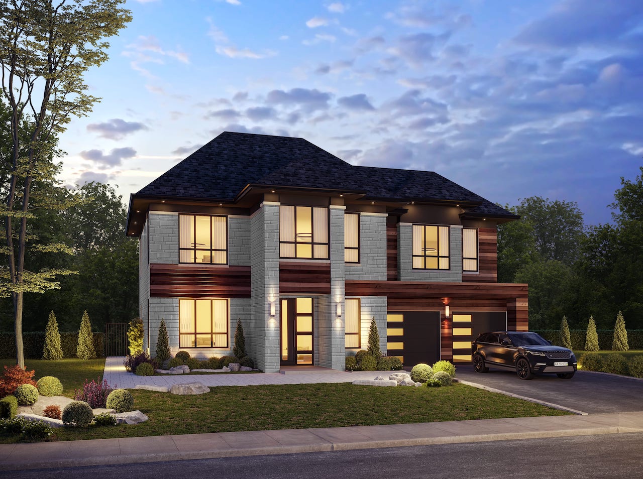 Rendering of Upper Vista Muskoka Healey Two Storey Home