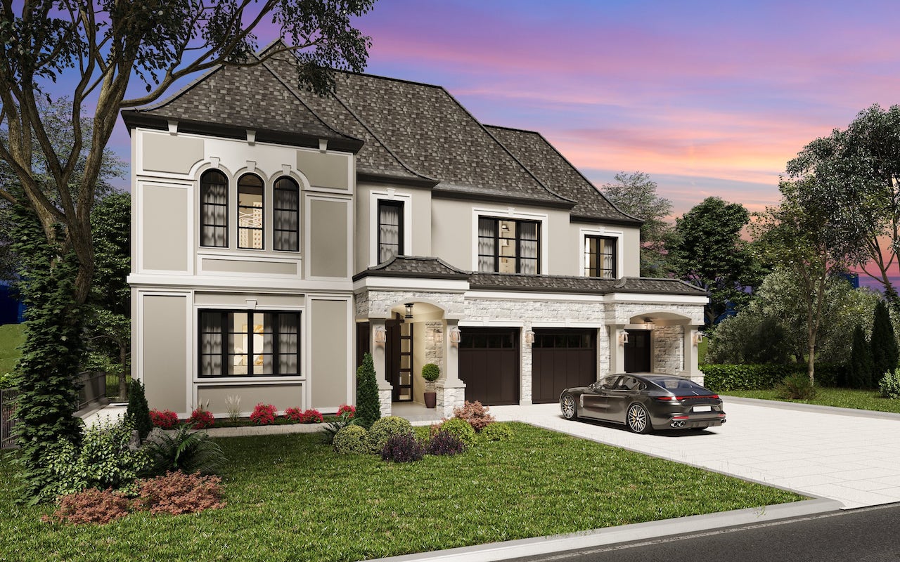 Rendering of Upper Vista Muskoka Pine Two Storey Home