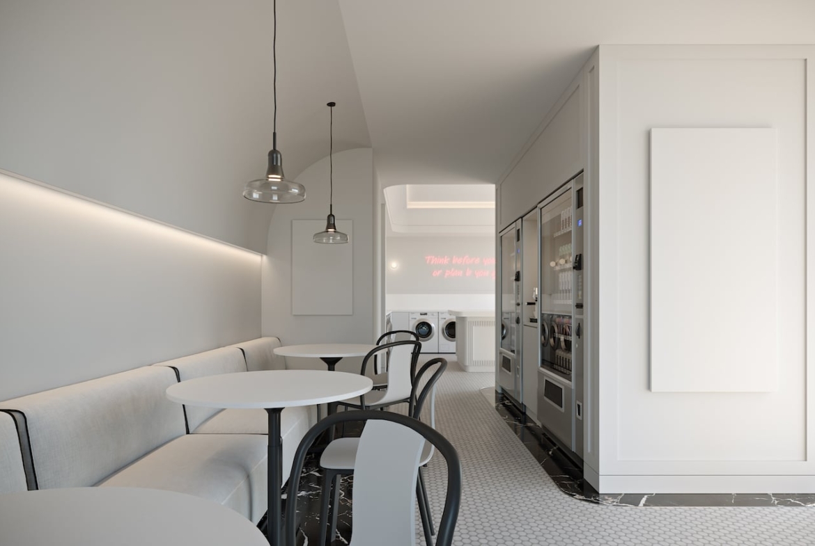 Rendering of Natasha Residences laudry view 1
