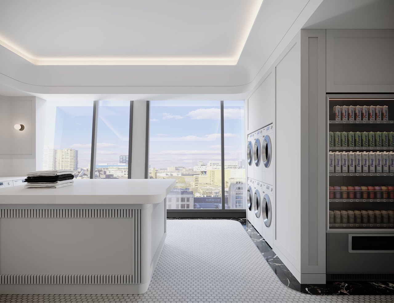 Rendering of Natasha Residences laundry view 2