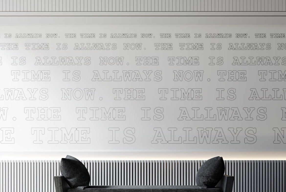 Rendering of Natasha Residences lobby reception