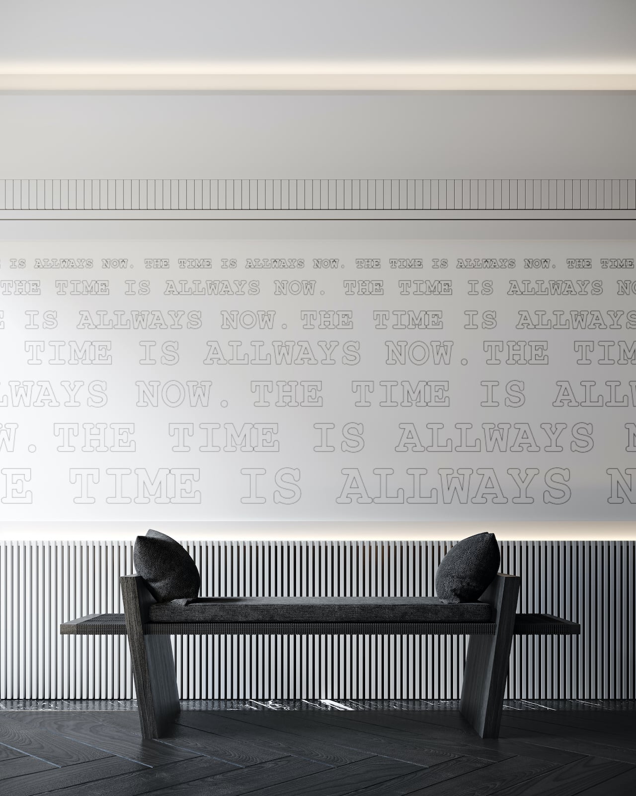 Rendering of Natasha Residences lobby reception