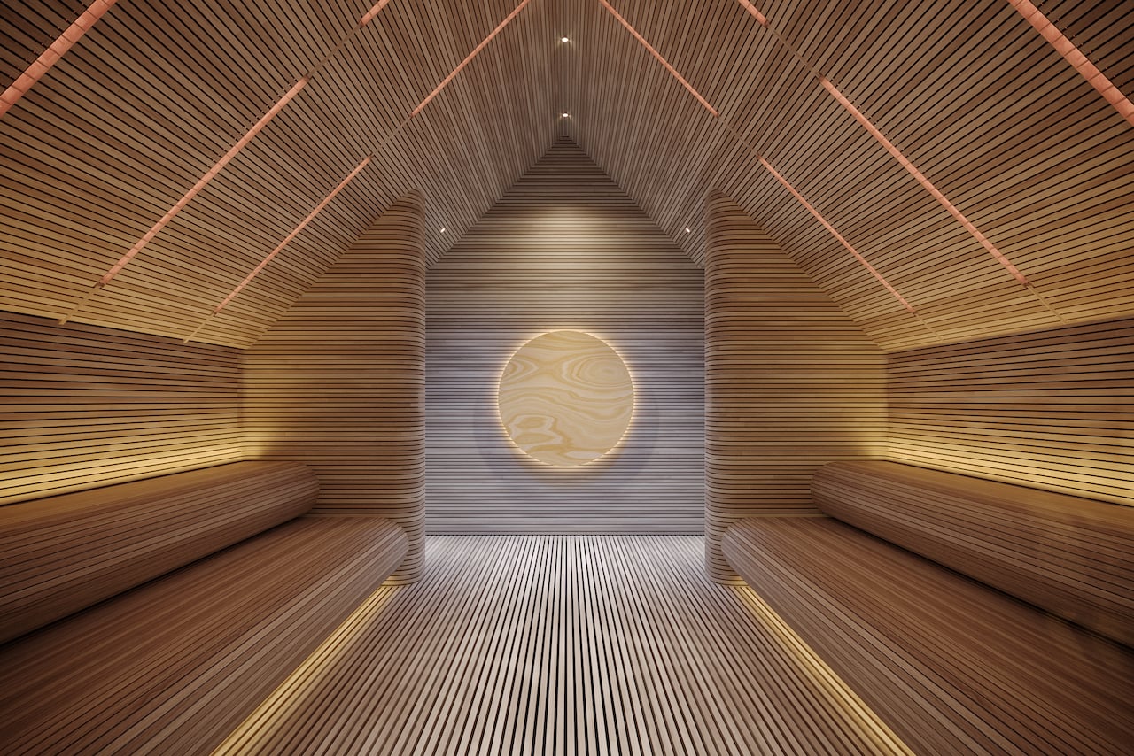 Rendering of Natasha Residences sauna