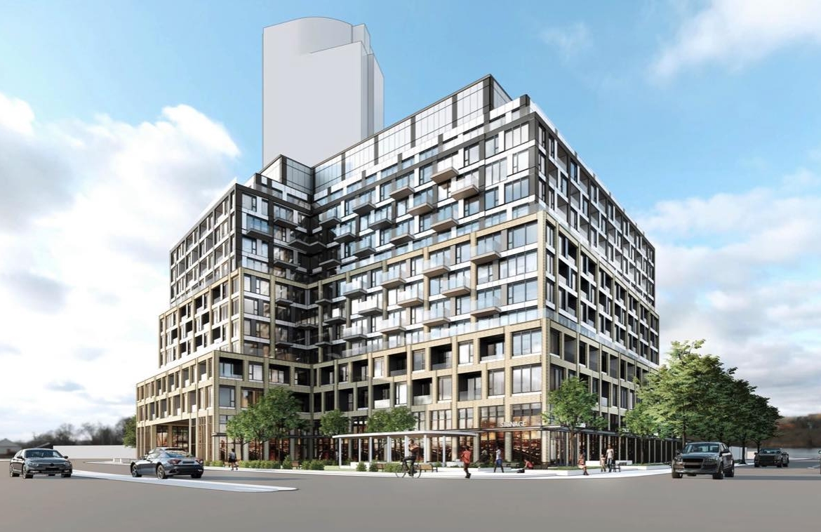 Rendering of Parkside Square Condos exterior
