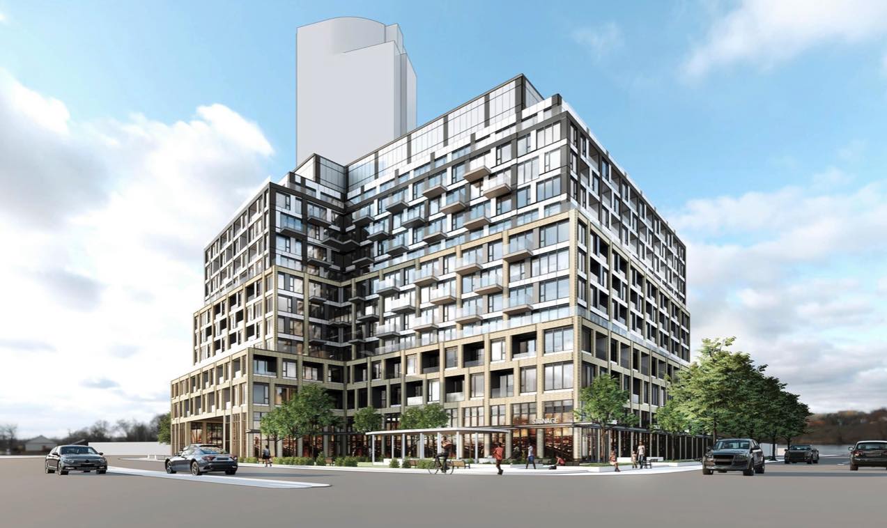 Rendering of Parkside Square Condos exterior