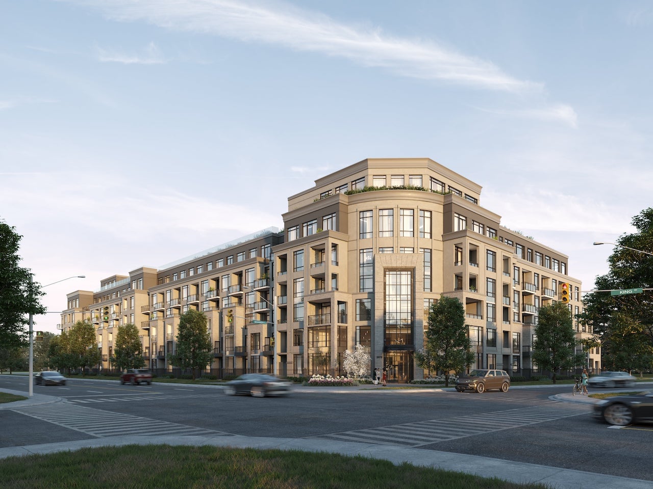 Rendering of King Terraces exterior