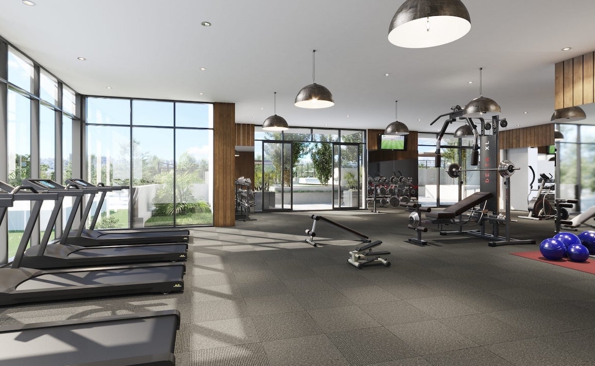 Rendering of Yorkwoods Condos fitness room