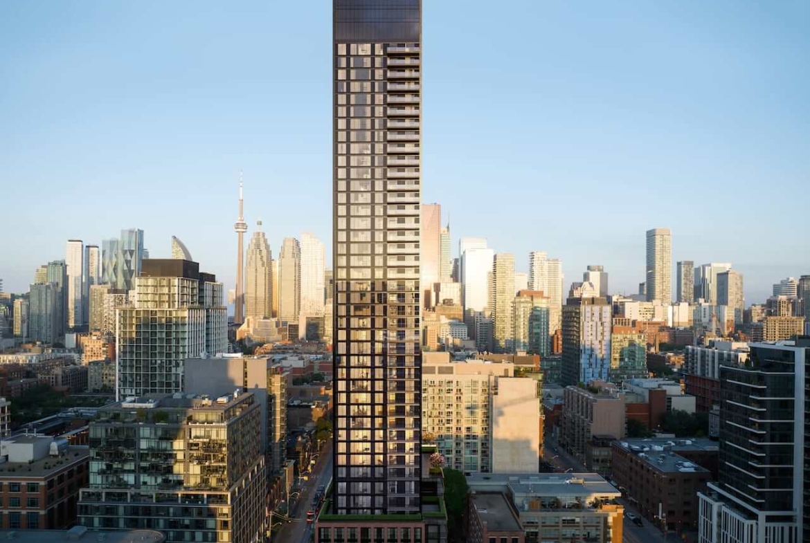 Rendering of ALLURE Condos Exterior view in full
