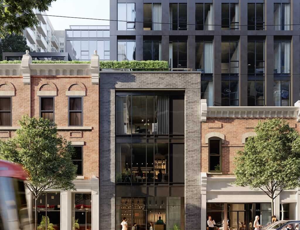 Rendering of ALLURE Condos retail