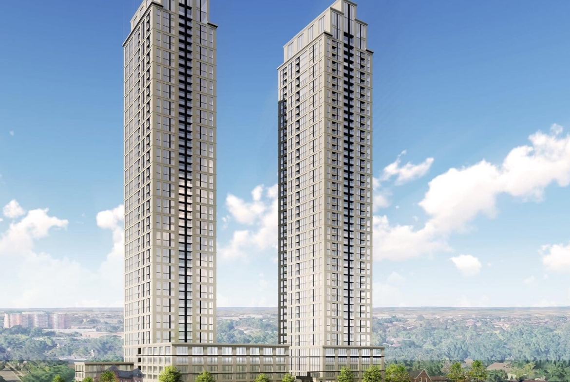 Exterior rendering of Bristol Place Condos