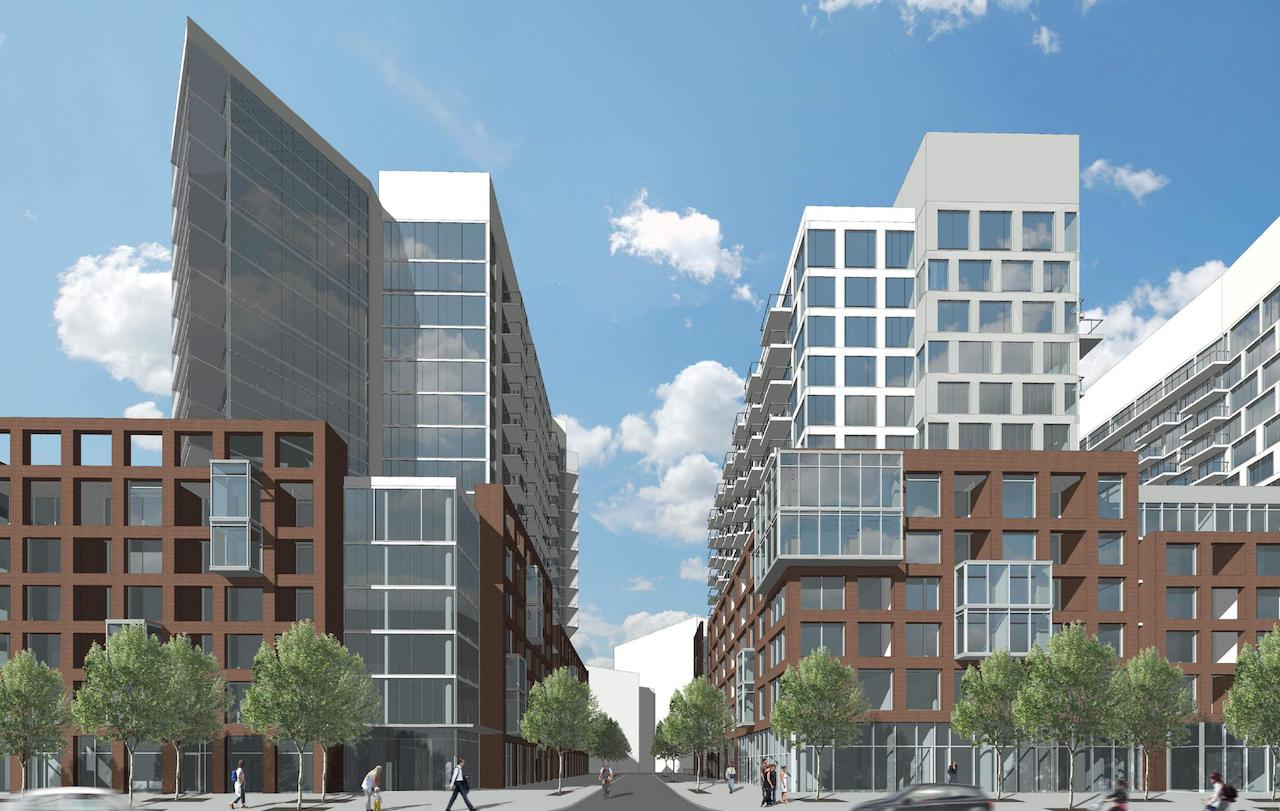Rendering of Express 2 Condominium community