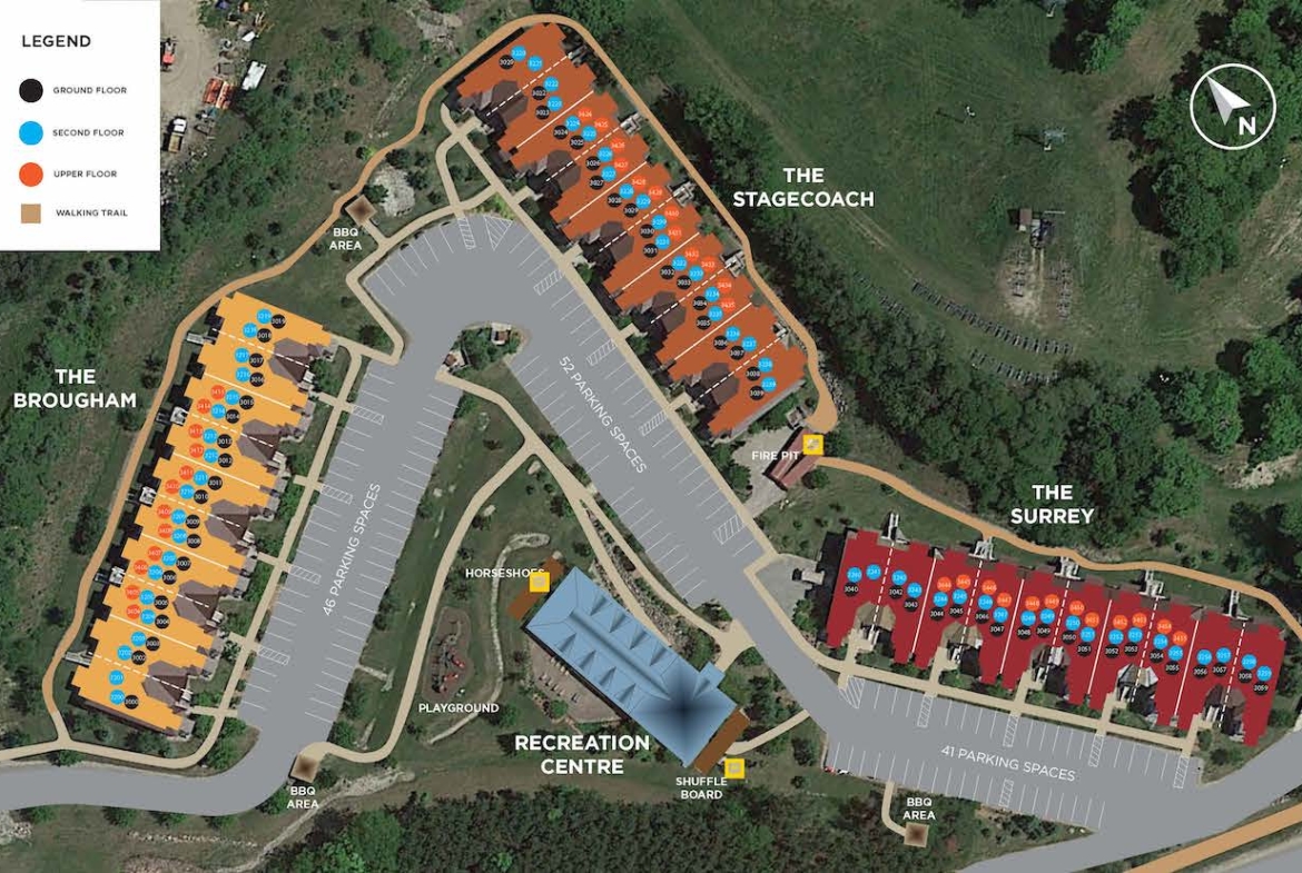 Carriage Ridge Resort Site Plan 1
