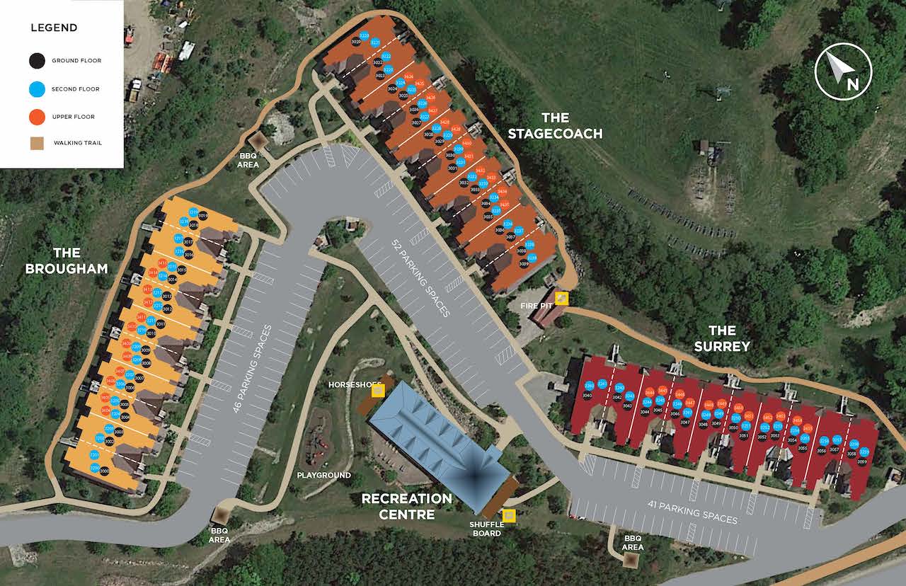 Carriage Ridge Resort Site Plan 1