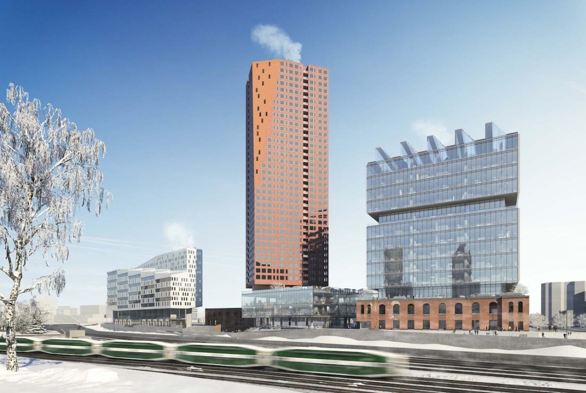 Rendering of 2 Tecumseth Condos tower view