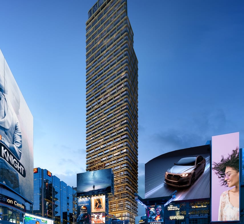 Rendering of 8 Elm Condos dundas square