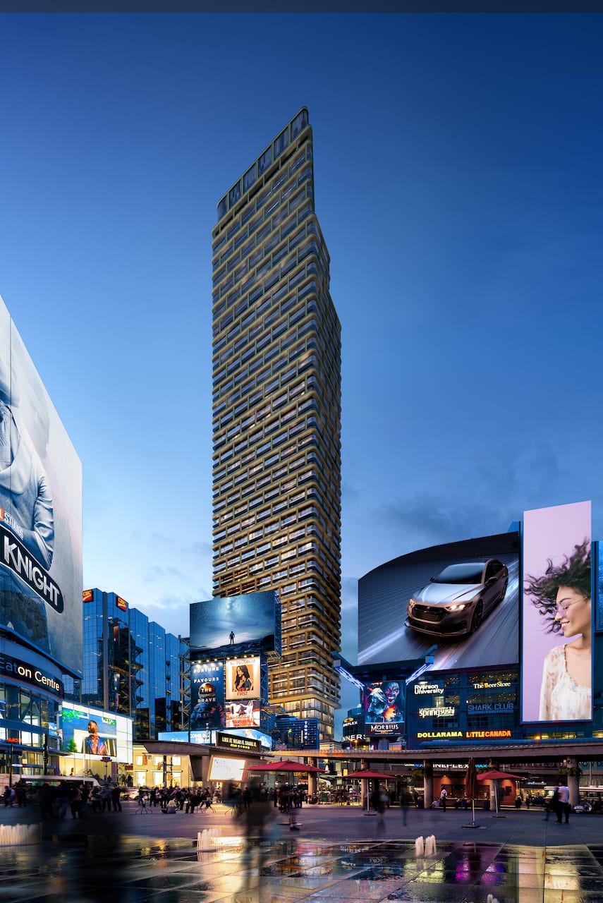 Rendering of 8 Elm Condos dundas square