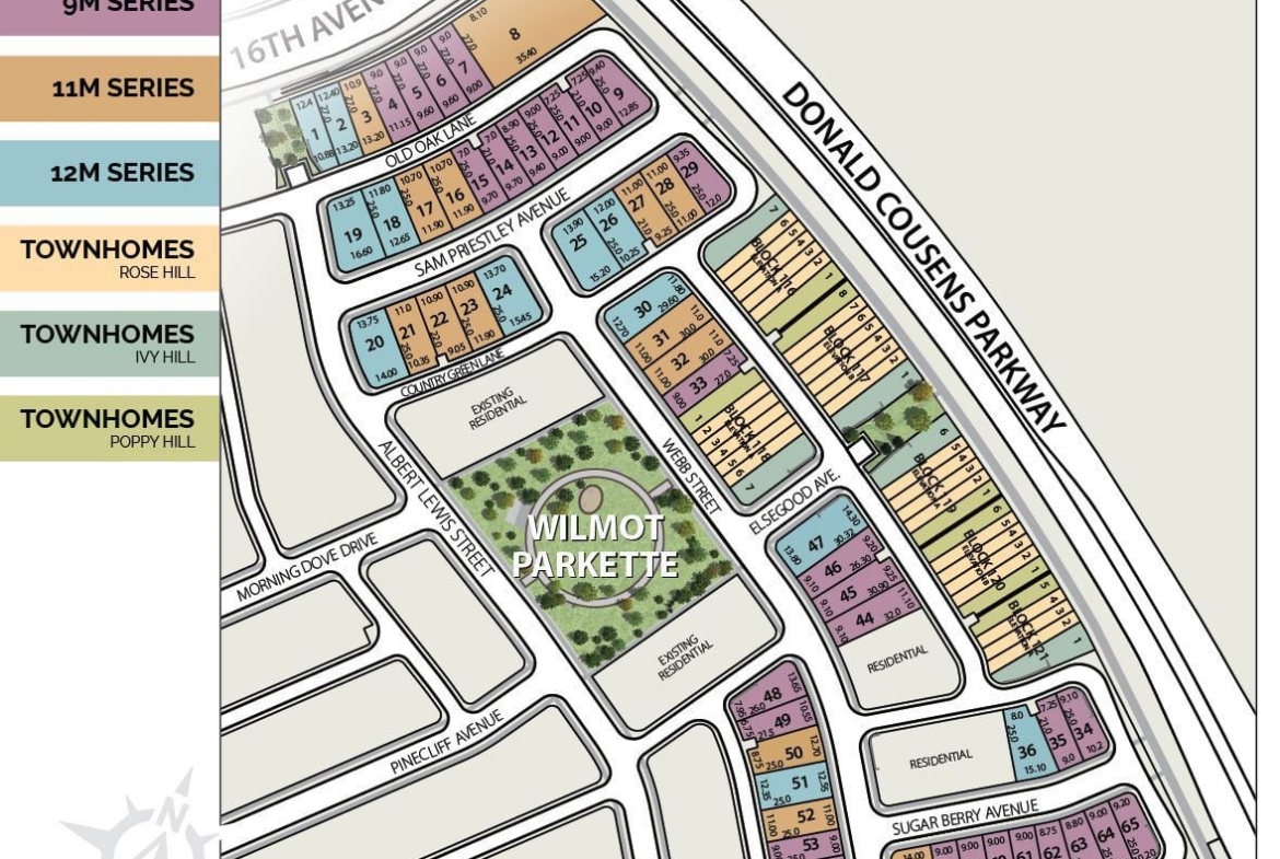 Site map of Cornell Rouge